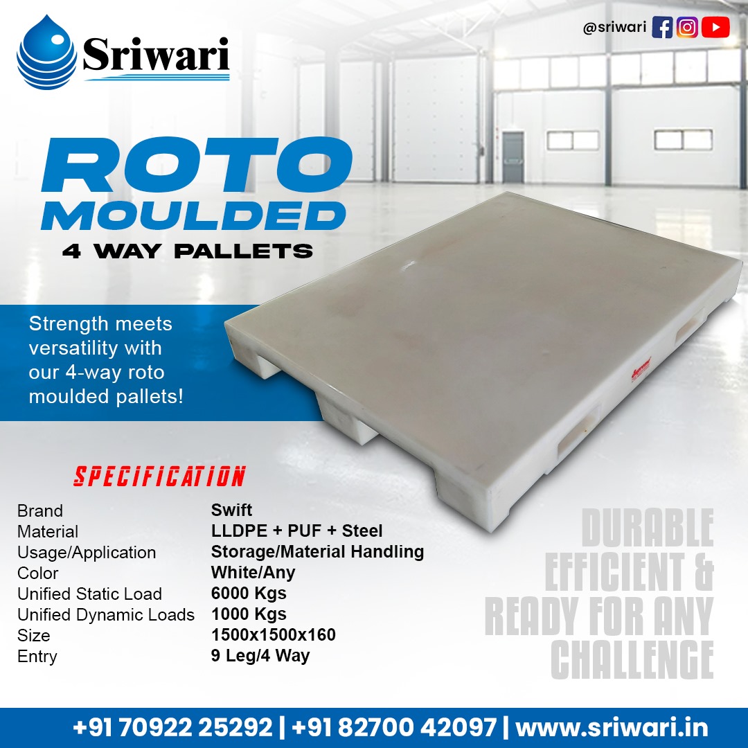 Roto Moulded Pallet Supplier in Coimbatore