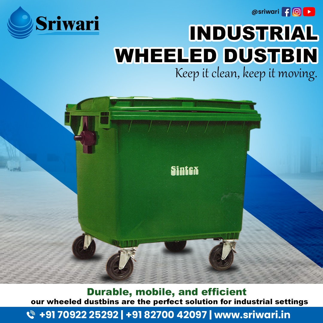 Industrial Wheeled Dustbins Supplier in Coimbatore