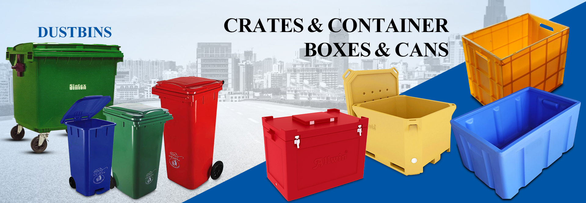 Sriwari Textiles Industrial Crates, Containers, Cans, Fish Boxes, Storage Tanks